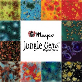 Jungle Gem Crystal Glaze Pint Color Kit by Mayco Colors